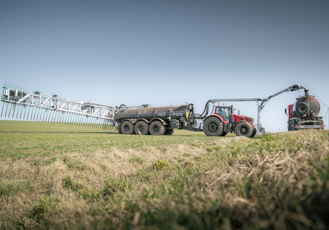 Samson PG 31 mit 36m Gestänge